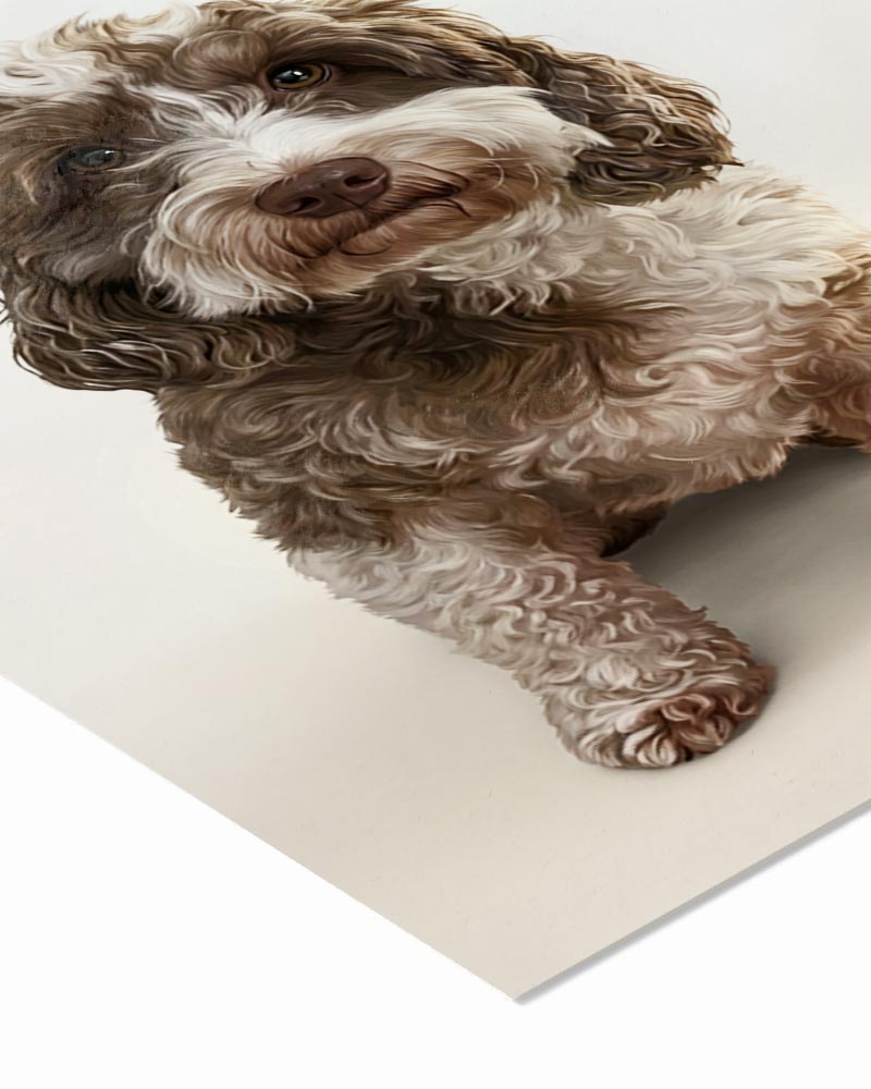 Cães - Poster com Moldura Metálica Deluxe