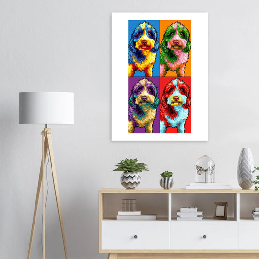 Cães - Poster Semi-Brilho Premium