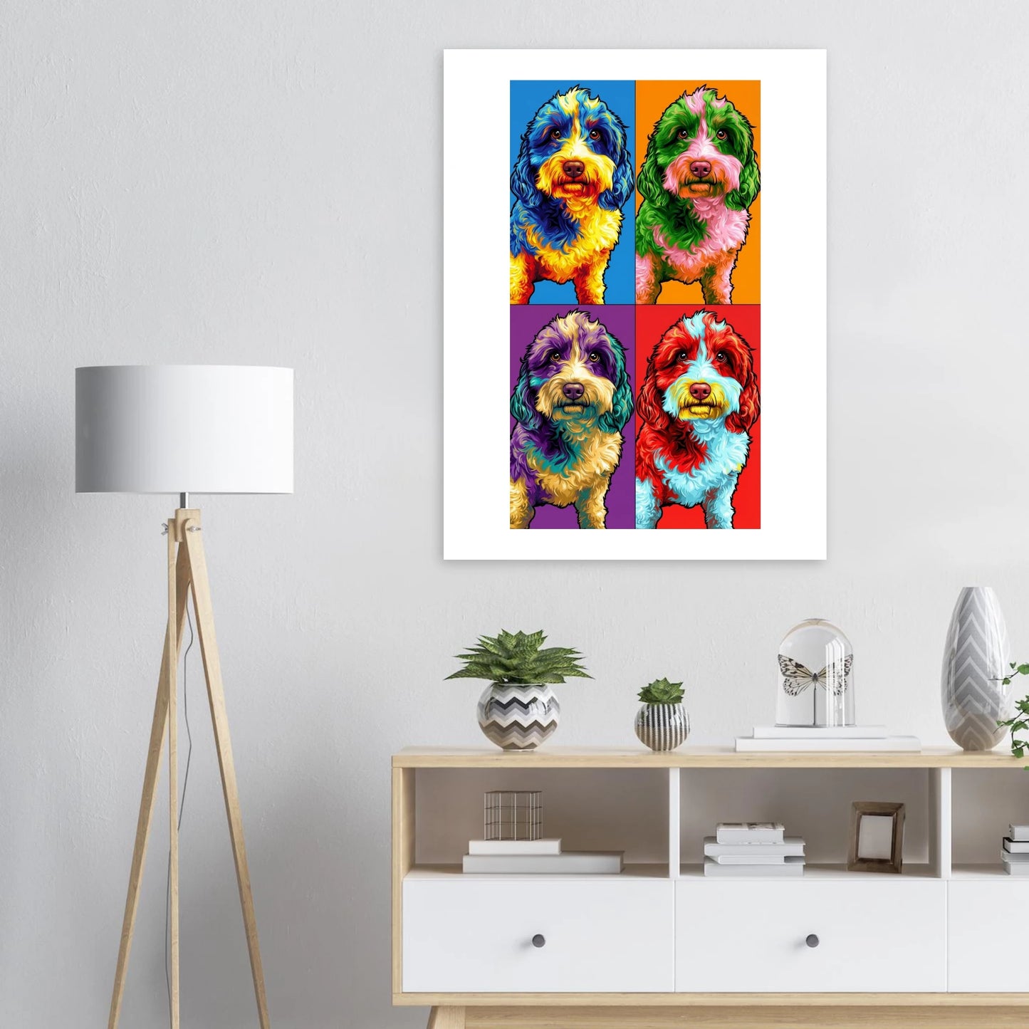 Cães - Poster Semi-Brilho Premium