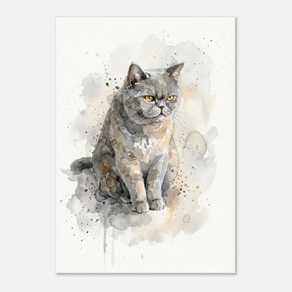 Gatos - Poster Semi-Brilho Premium