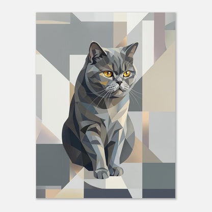 Gatos - Poster Semi-Brilho Premium