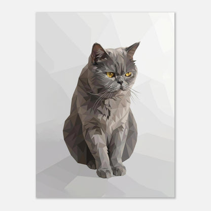 Gatos - Poster Semi-Brilho Premium
