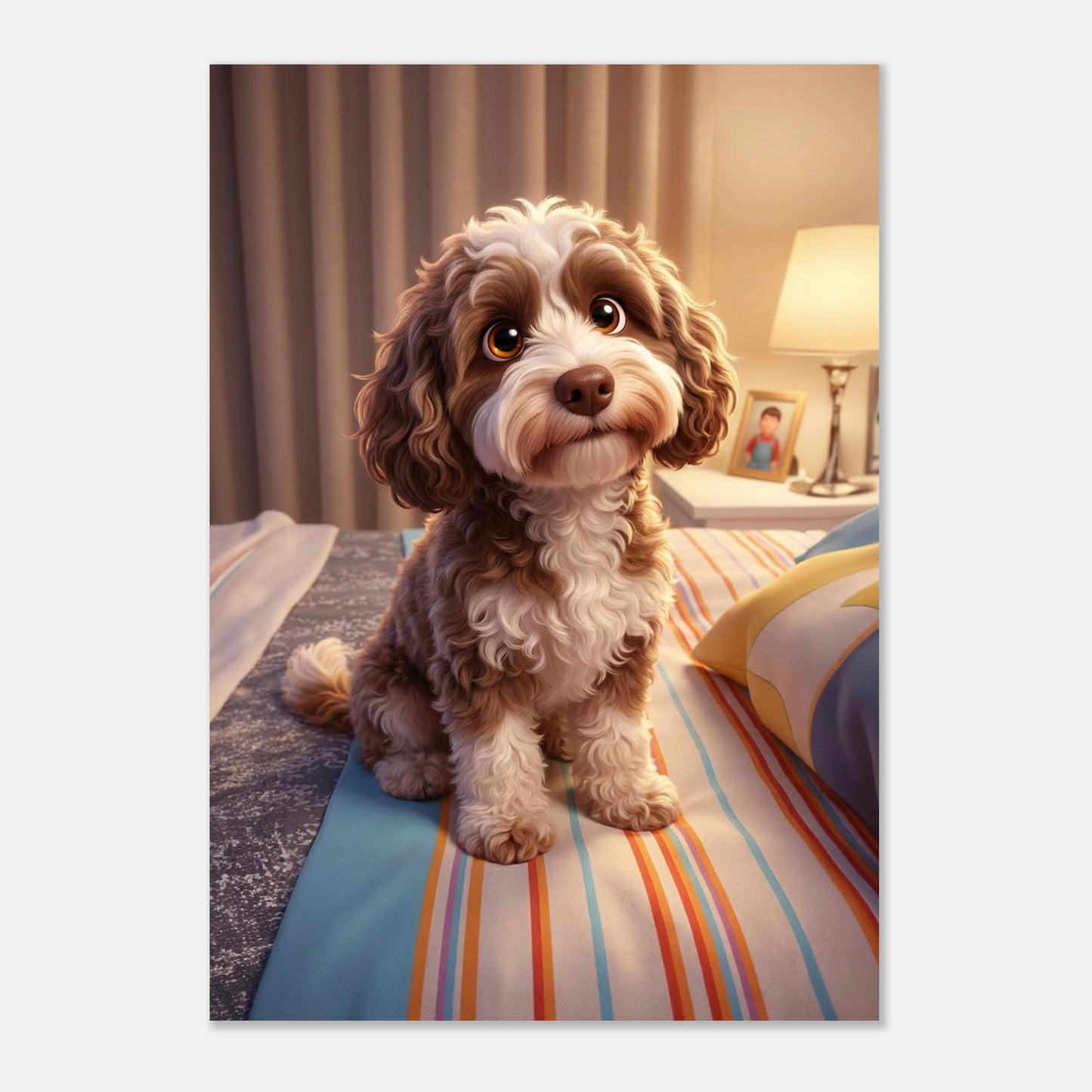 Cães - Poster Semi-Brilho Premium