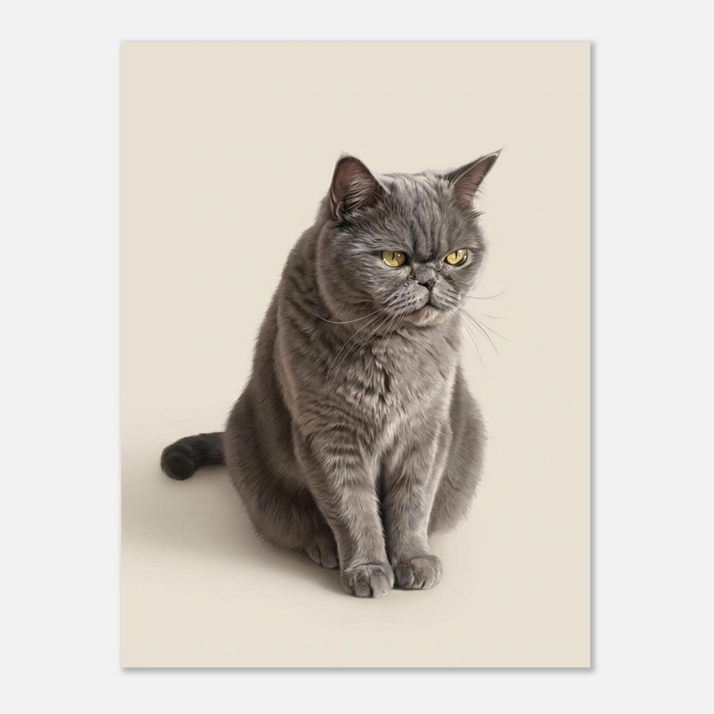 Gatos - Poster Semi-Brilho Premium