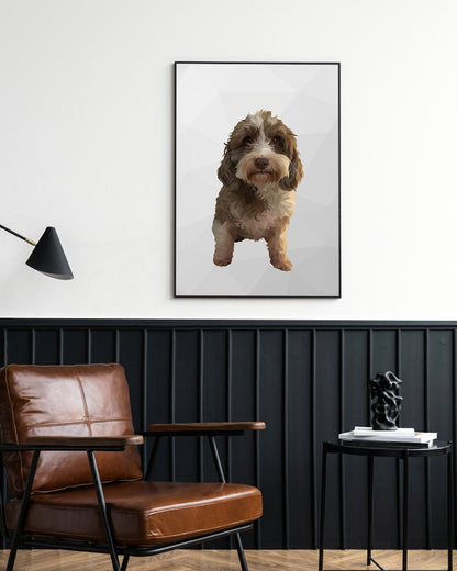 Cães - Poster com Moldura Metálica Deluxe