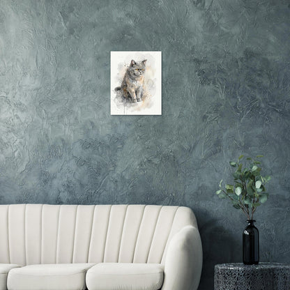 Gatos - Poster Semi-Brilho Premium