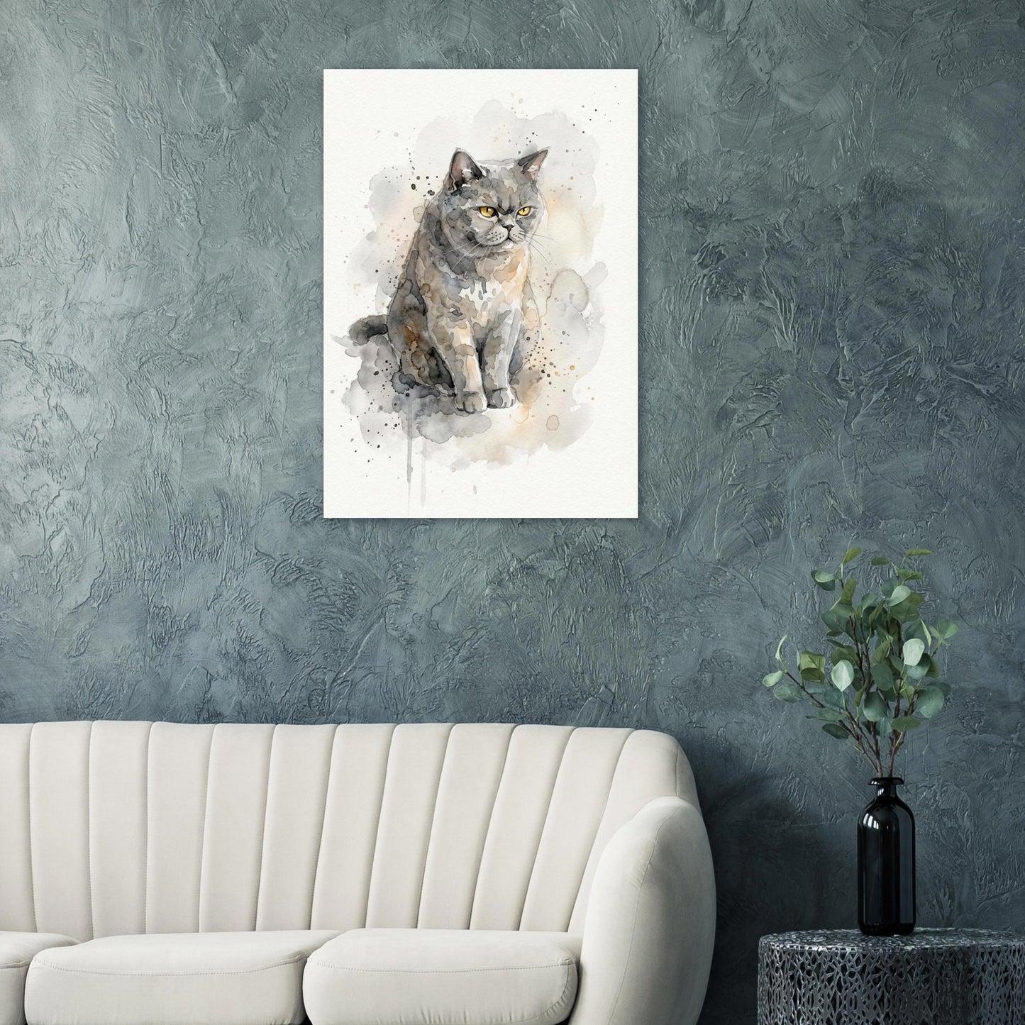 Gatos - Poster Semi-Brilho Premium