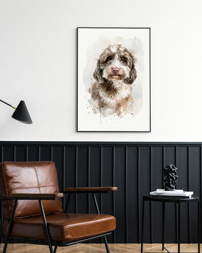 Cães - Poster com Moldura Metálica Deluxe