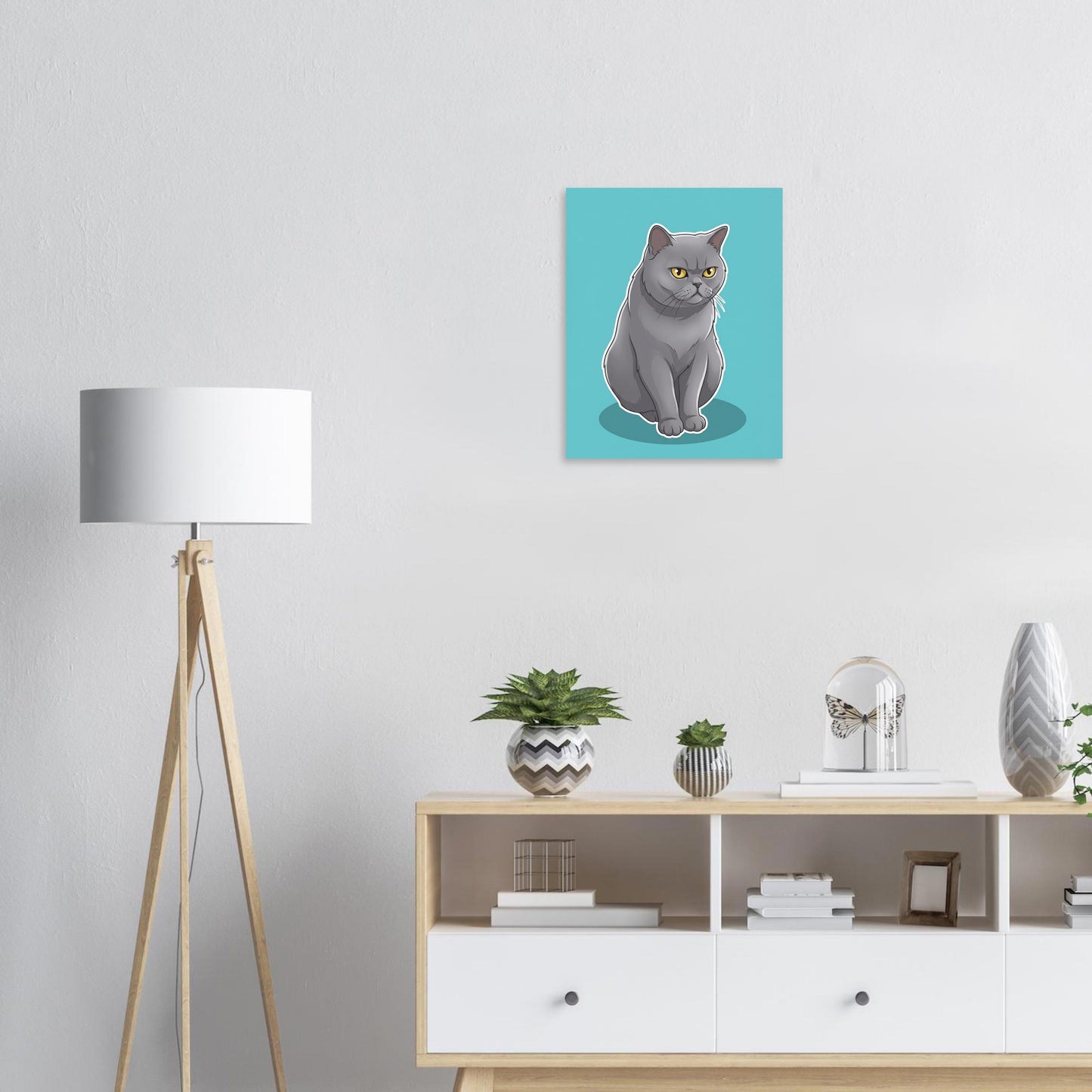 Gatos - Poster Semi-Brilho Premium