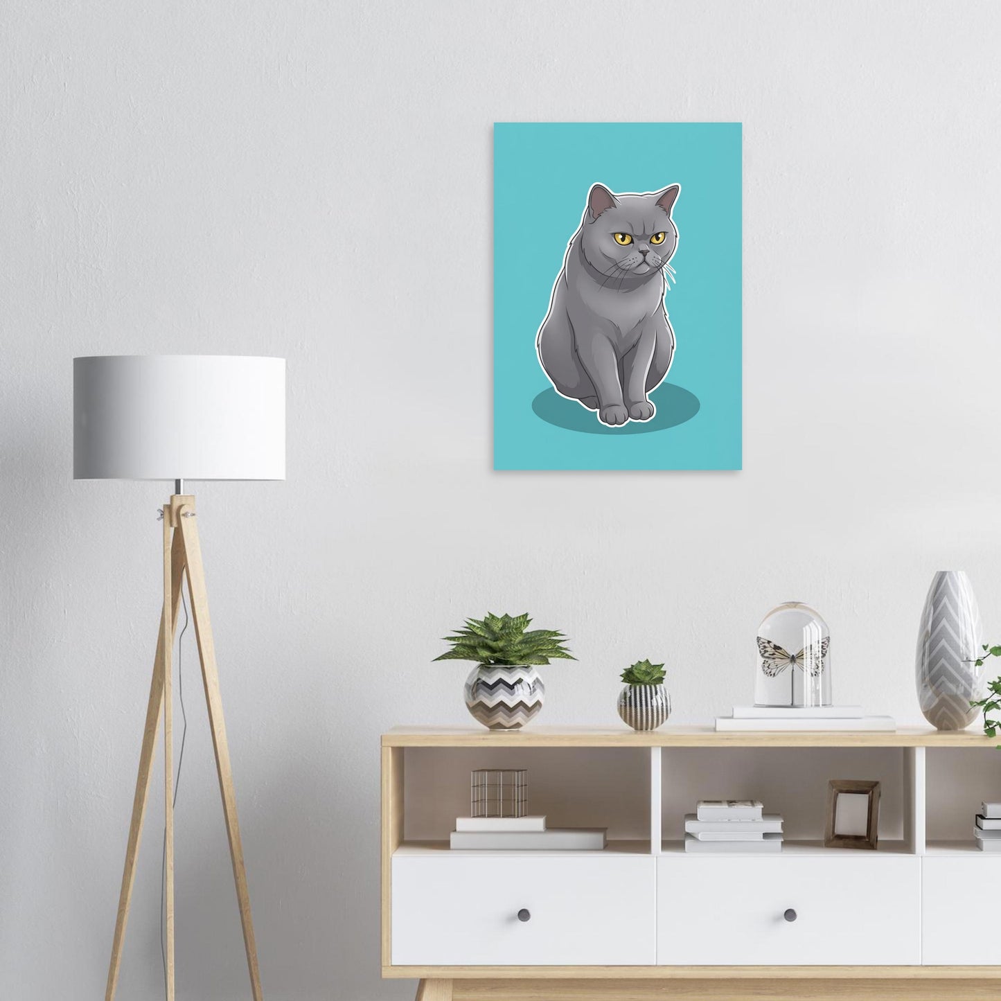 Gatos - Poster Semi-Brilho Premium