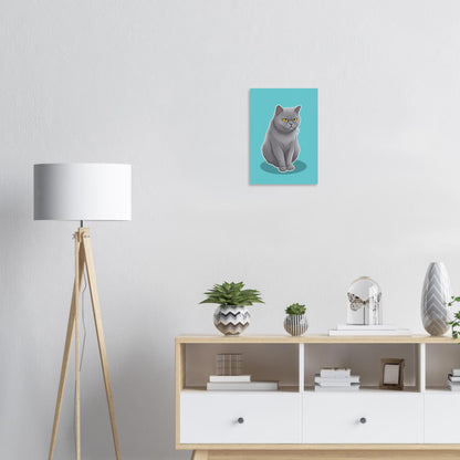 Gatos - Poster Semi-Brilho Premium