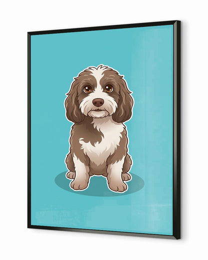 Cães - Poster com Moldura Metálica Deluxe