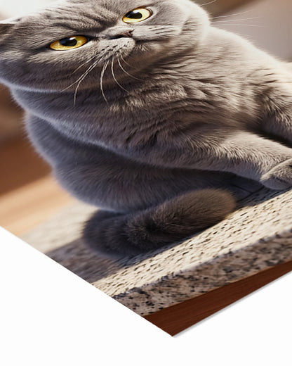 Gatos - Poster Semi-Brilho Premium