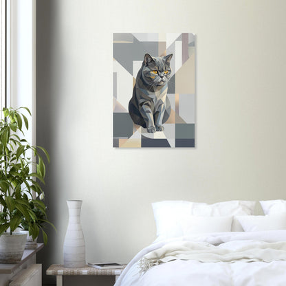 Gatos - Poster Semi-Brilho Premium