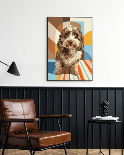 Cães - Poster com Moldura Metálica Deluxe