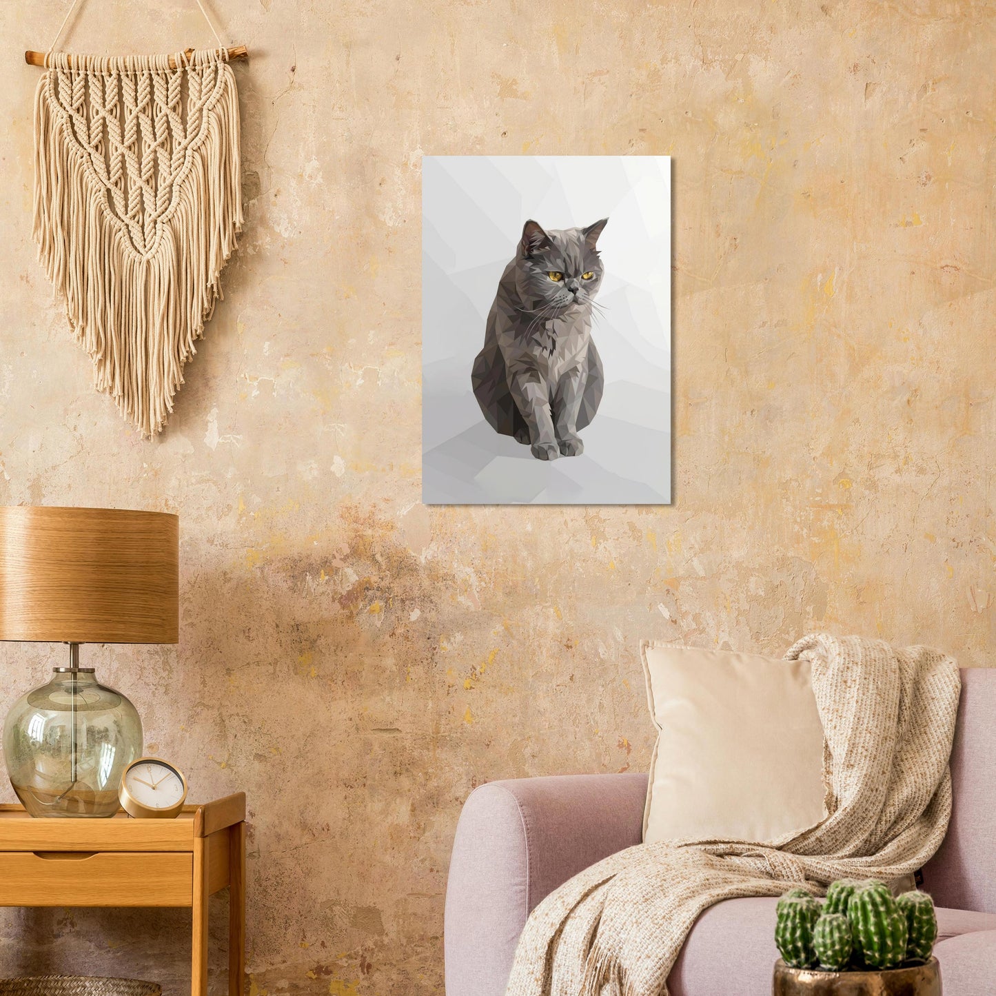 Gatos - Poster Semi-Brilho Premium