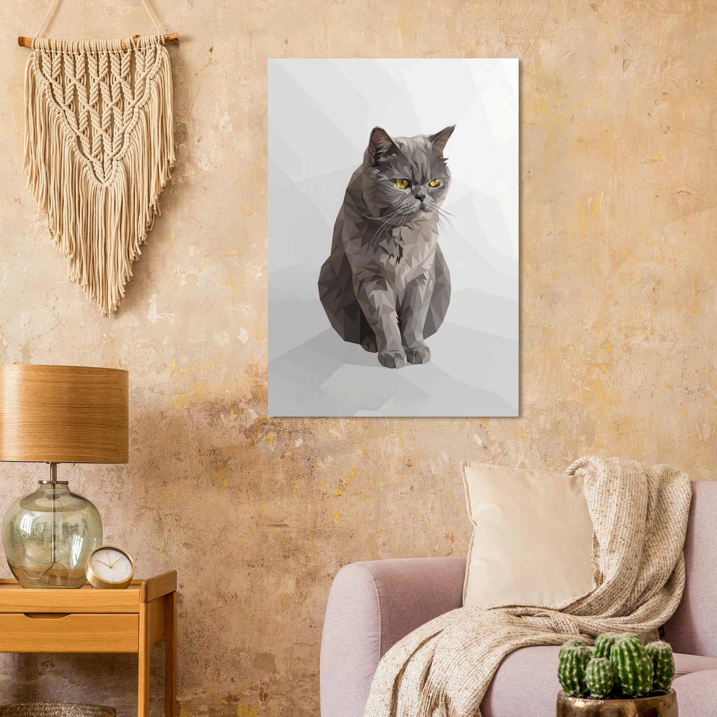 Gatos - Poster Semi-Brilho Premium