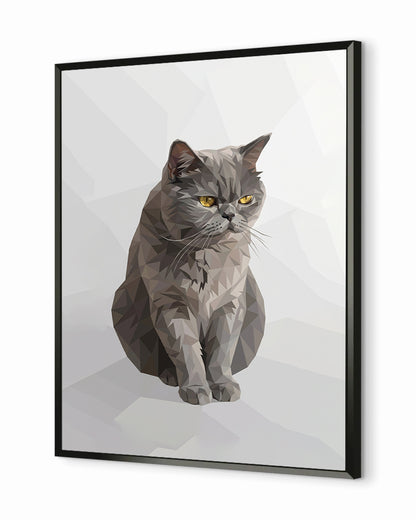 Gatos - Poster com Moldura Metálica Deluxe
