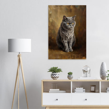 Gatos - Poster Semi-Brilho Premium