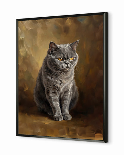 Gatos - Poster com Moldura Metálica Deluxe