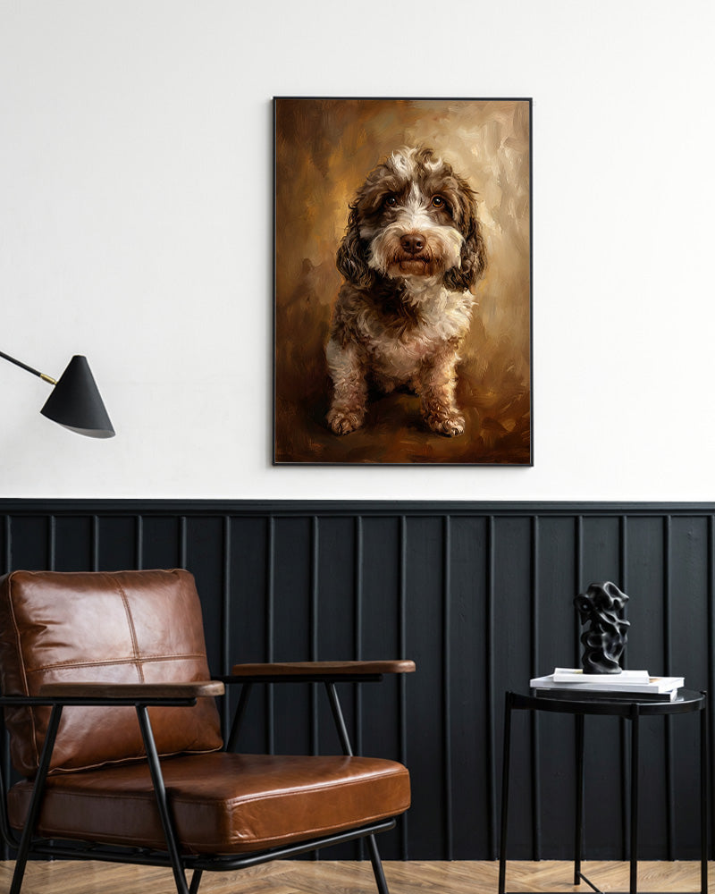 Cães - Poster com Moldura Metálica Deluxe