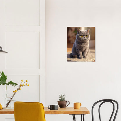 Gatos - Poster Semi-Brilho Premium