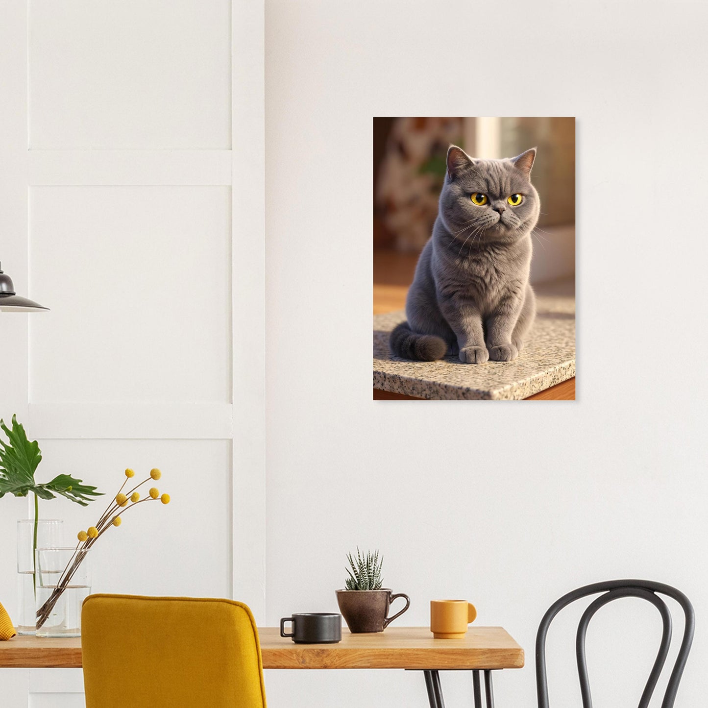 Gatos - Poster Semi-Brilho Premium