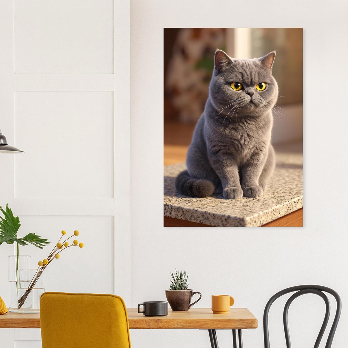 Gatos - Poster Semi-Brilho Premium