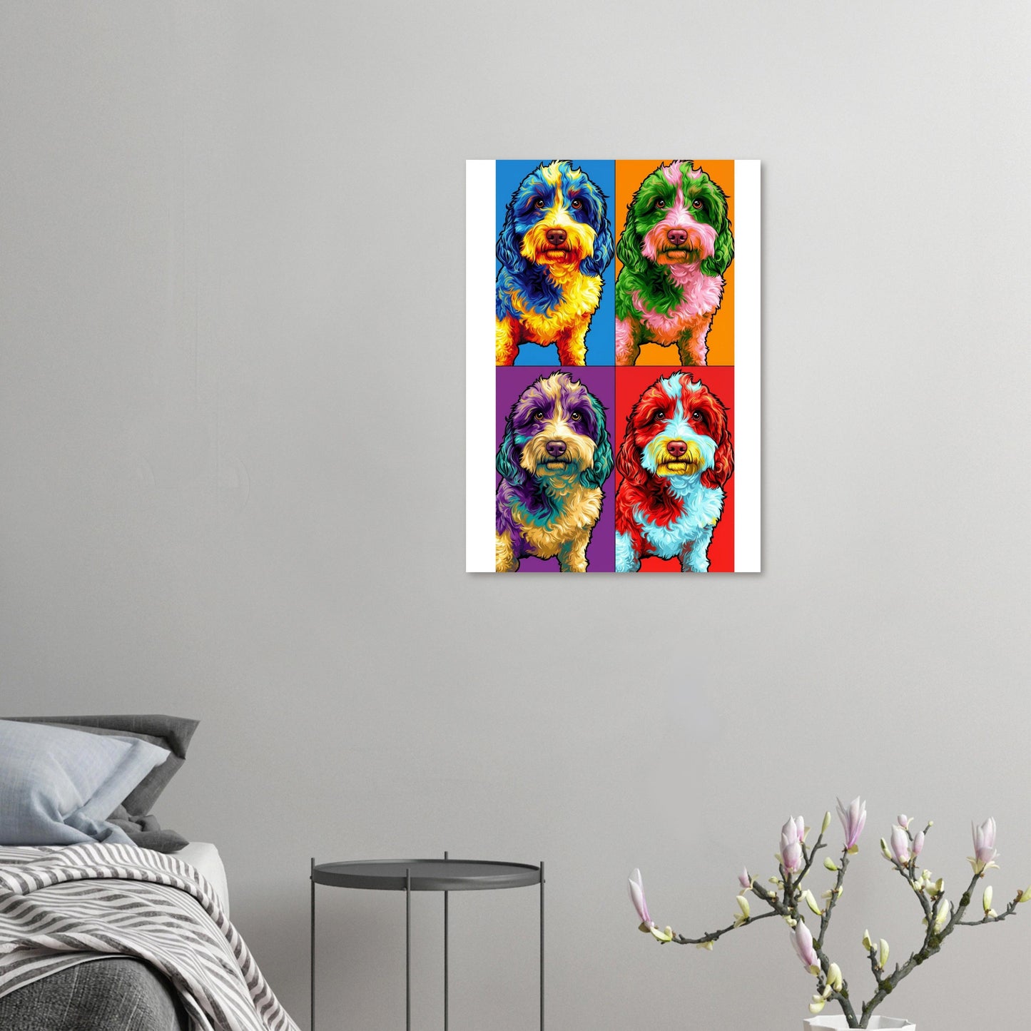 Cães - Poster Semi-Brilho Premium