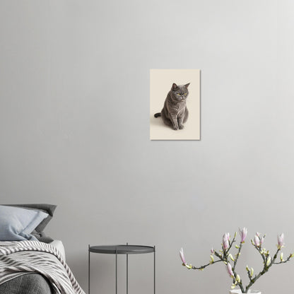 Gatos - Poster Semi-Brilho Premium