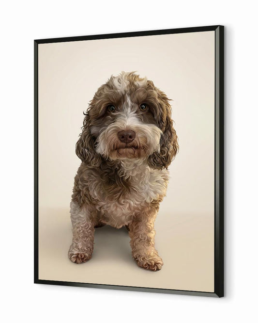 Cães - Poster com Moldura Metálica Deluxe